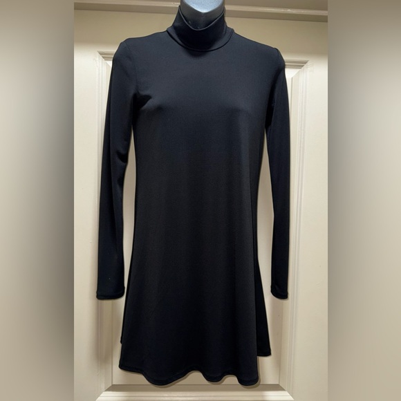 BCBGENERATION Black Turtleneck A-Line Dress size XXS - Picture 6 of 13